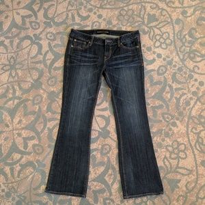Express blue jeans size 8 short